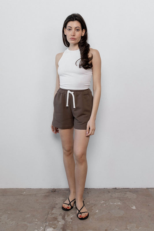brown-cotton-shorts-front