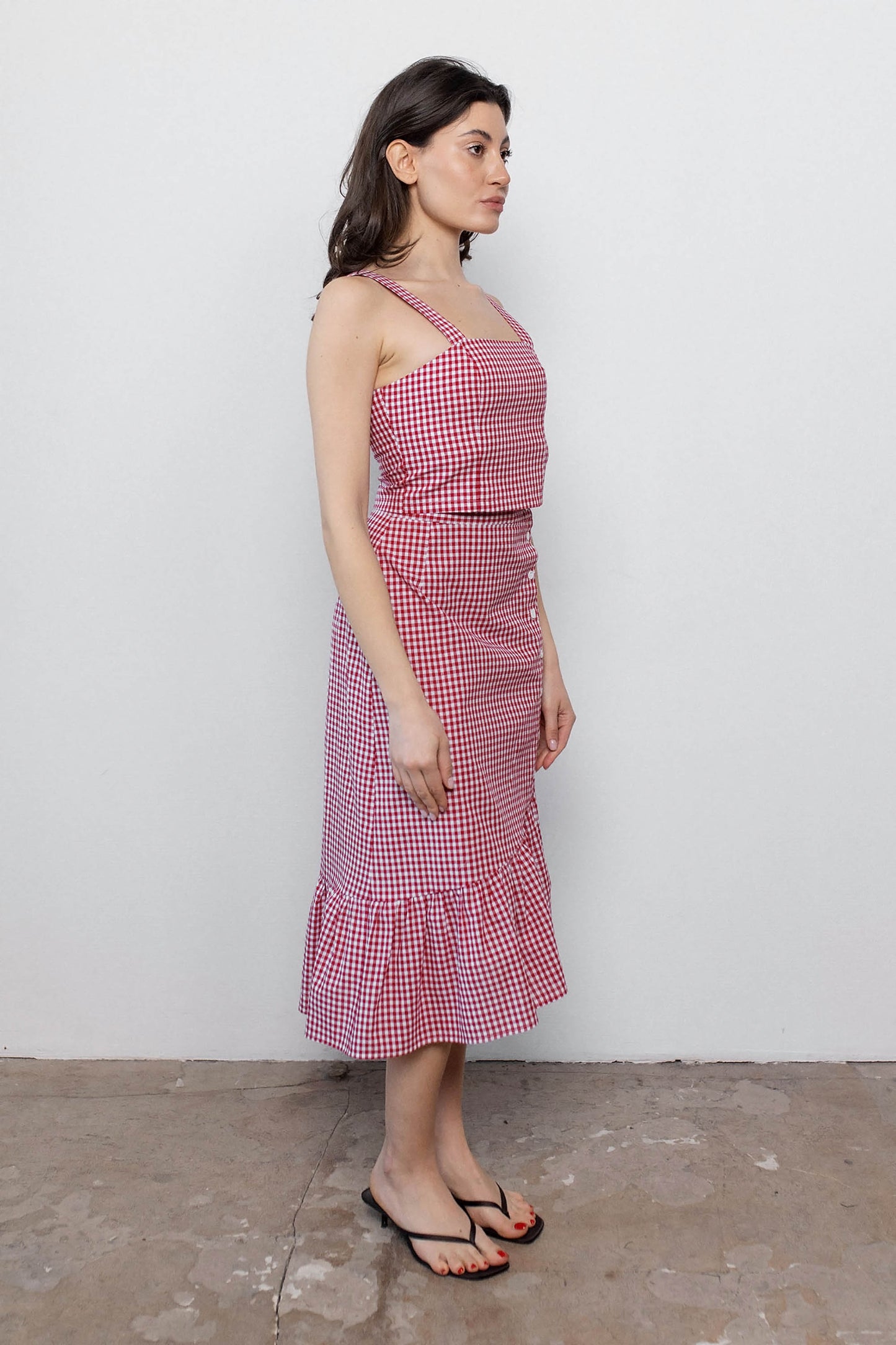 gingham_cotton_midi_skirt_with_ruffle-side