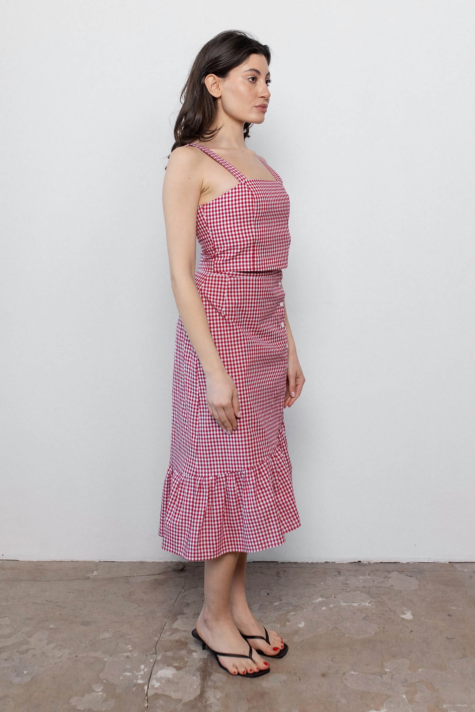 gingham_cotton_midi_skirt_with_ruffle-side