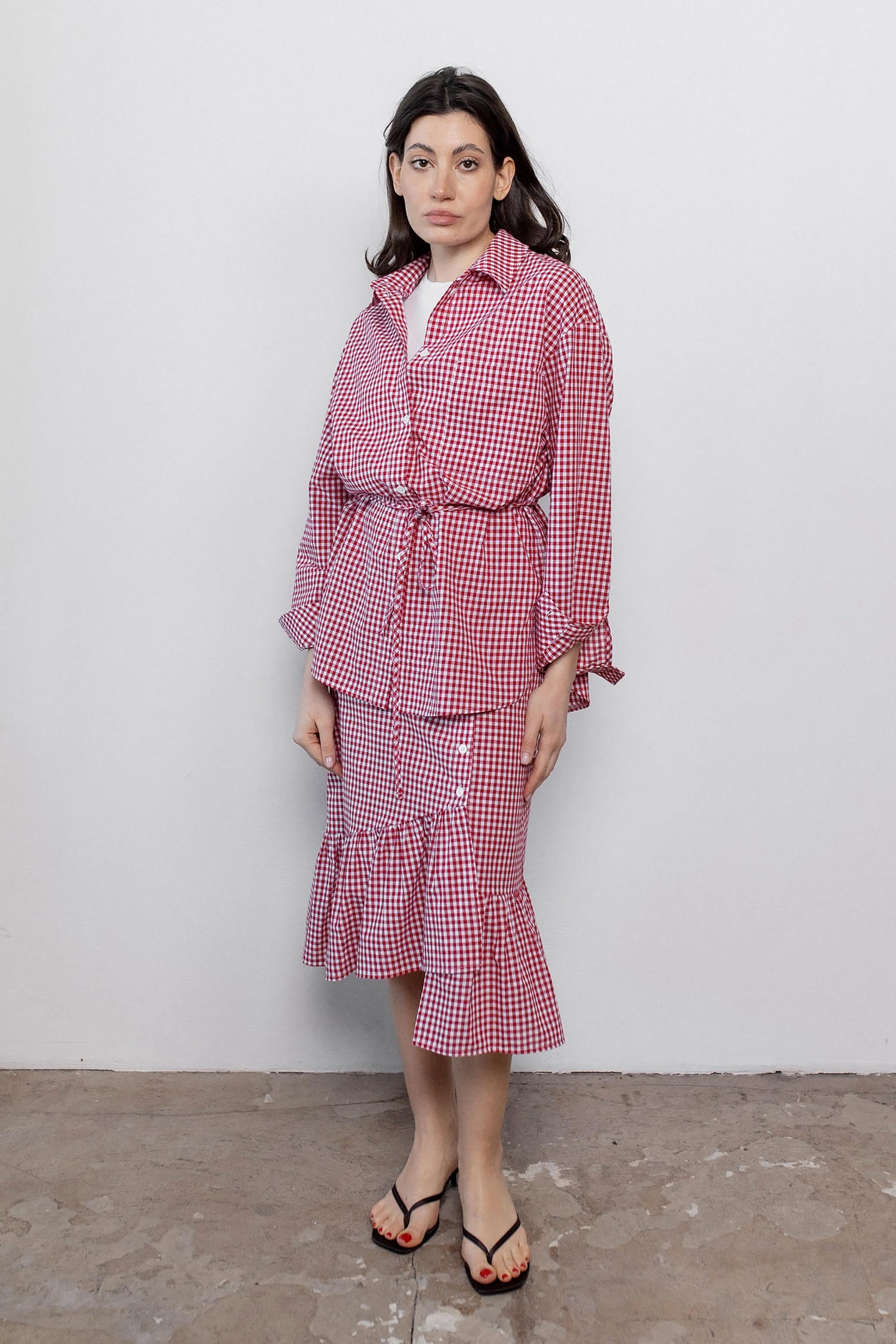 gingham_cotton_midi_skirt_with_ruffle-suit