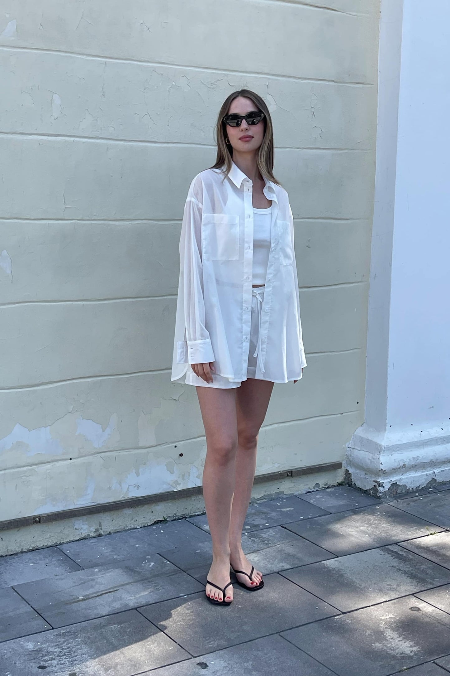 Milky Batiste Bulk Shirt
