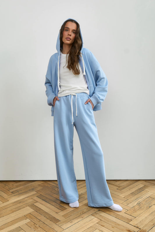 sky-blue-knit-relaxed-fit-pants-front